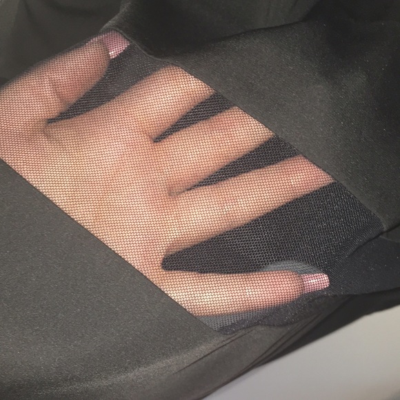 Plus Size Nylon Sheer Striped Tee by Torrid. Size 3x - Picture 3 of 4